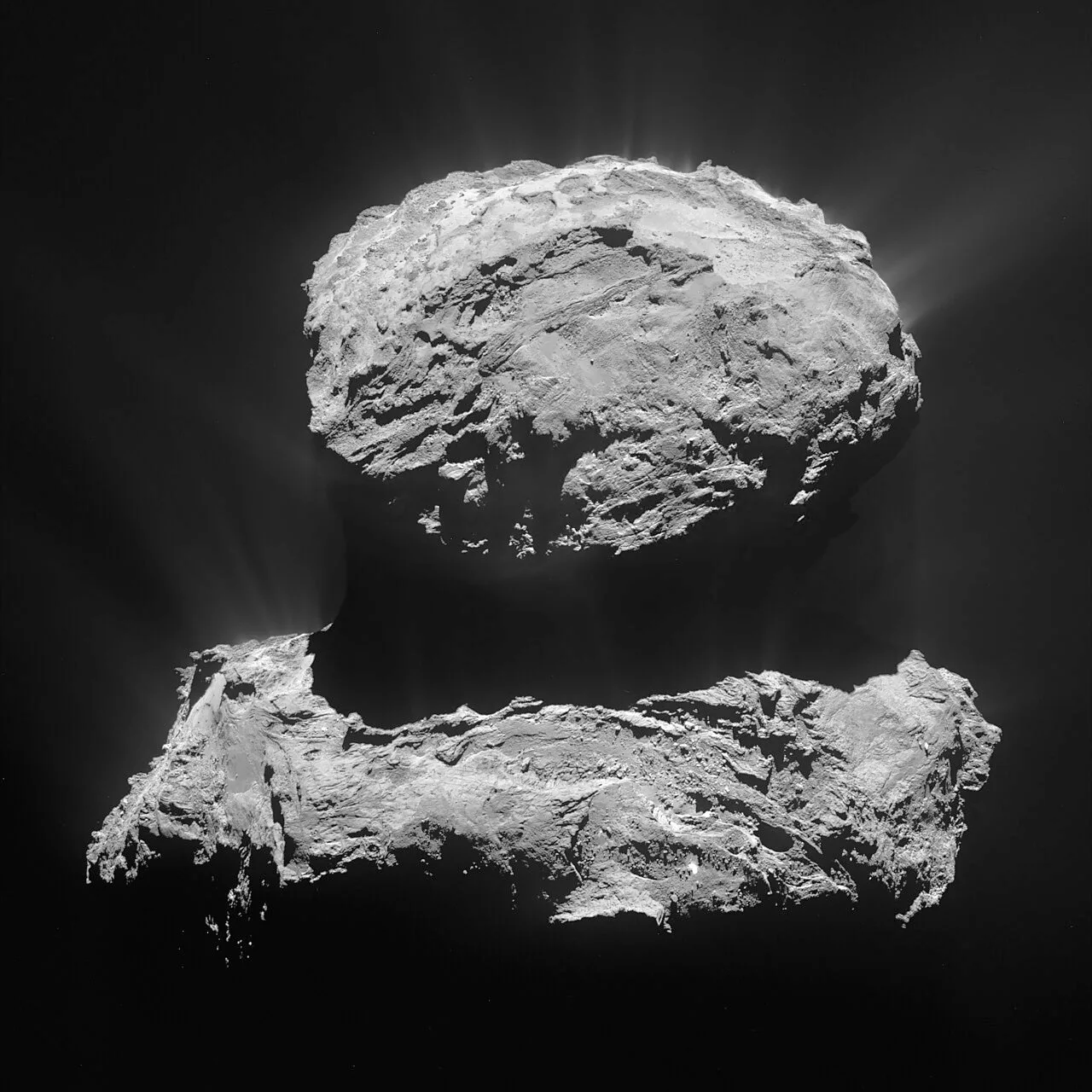 As seen by Rosetta on 2 May 2015