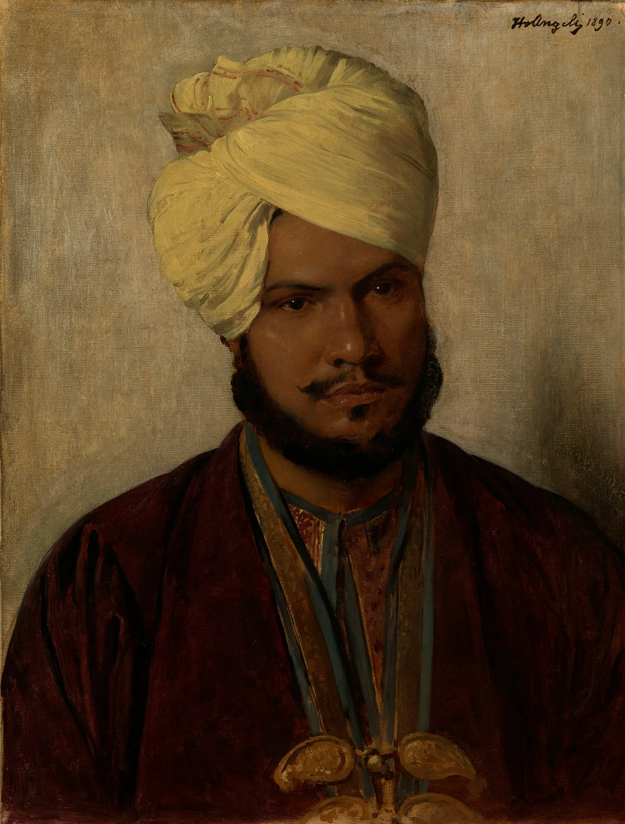 Portrait by Heinrich von Angeli, 1890