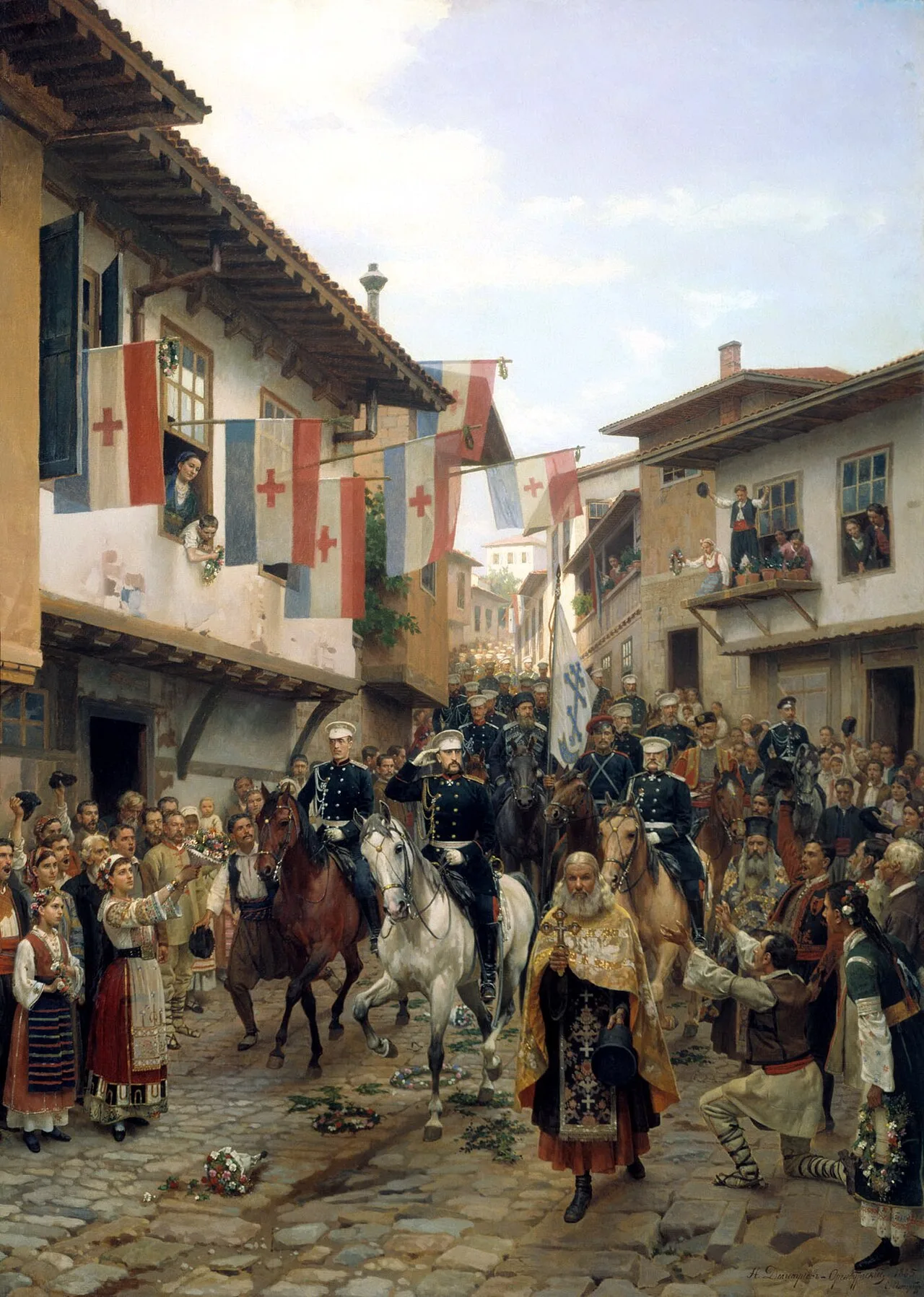 In 1877, Russian general Iosif Gurko liberated Veliko Tarnovo, ending the 480-year rule of the Ottoman Empire.