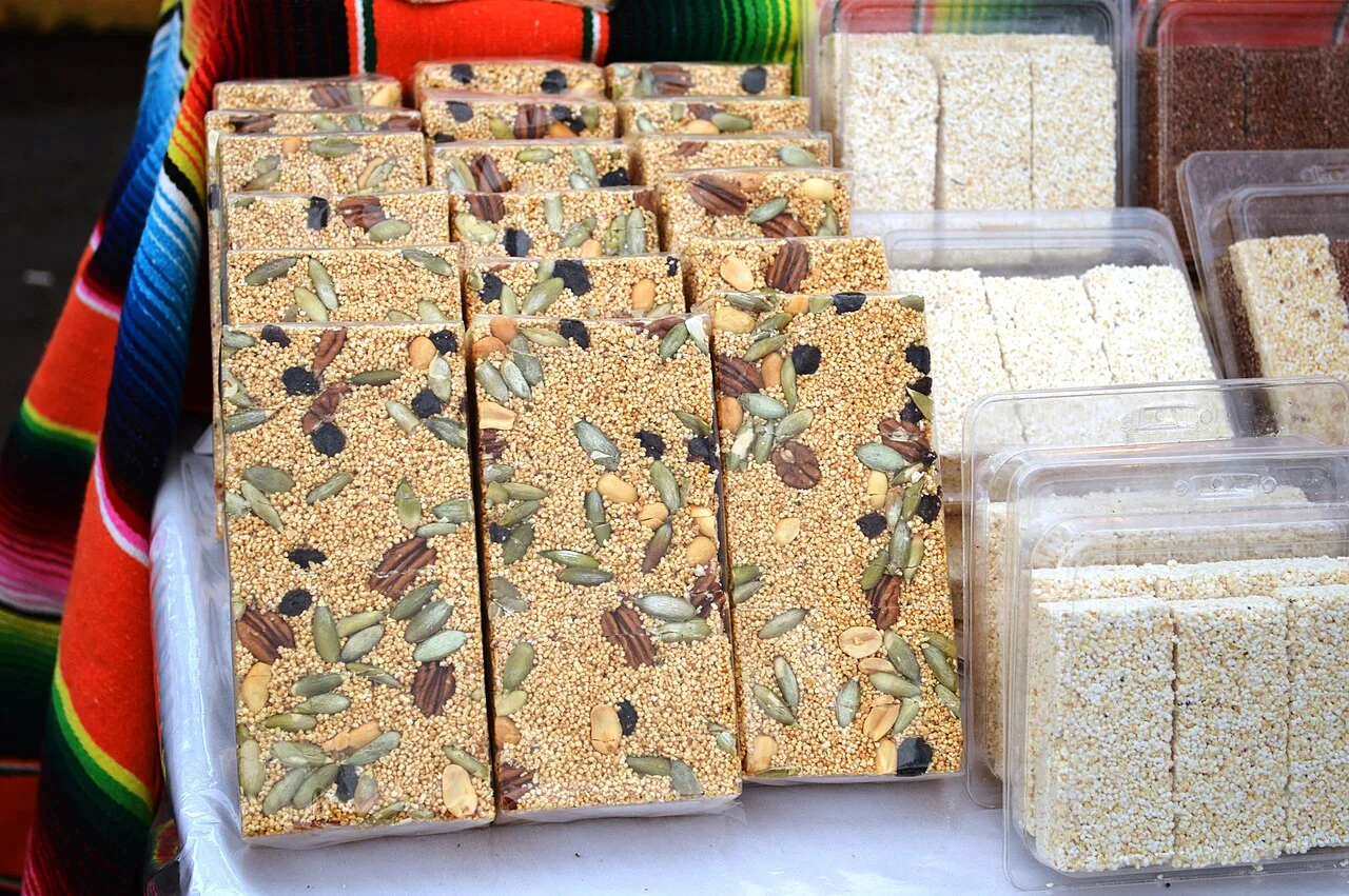 Alegría, a Mexican snackfood made with amaranth grain