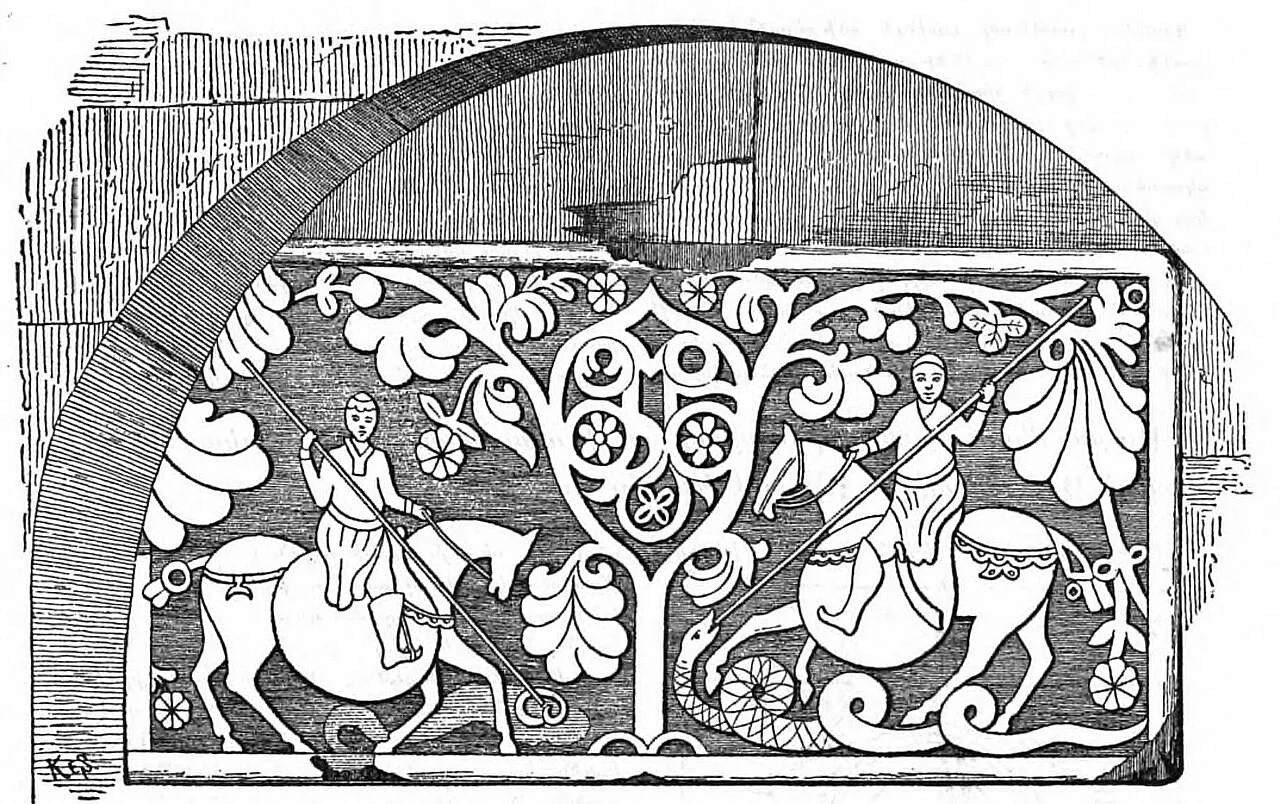 Relief from the fortress of Ani.[32]