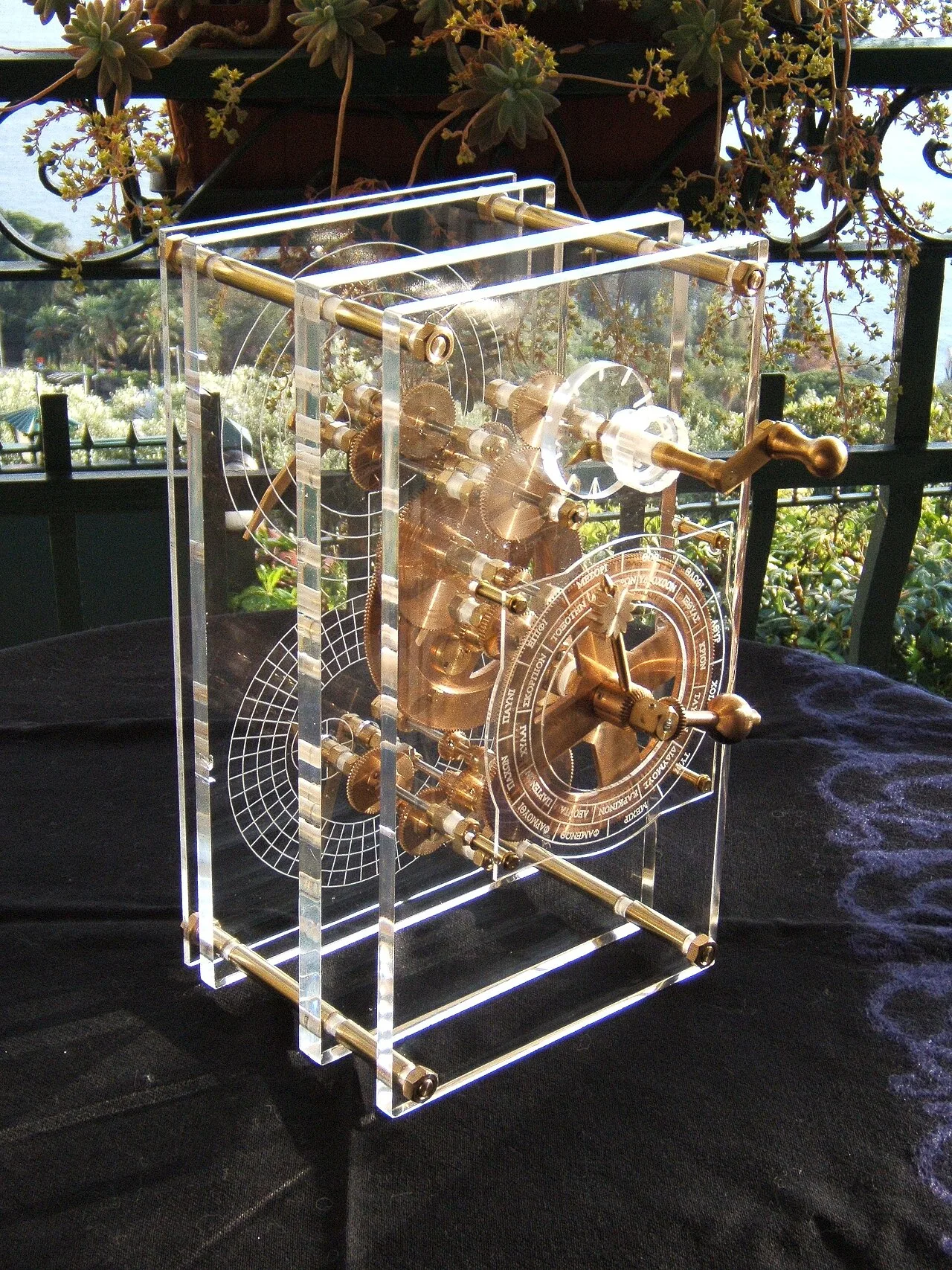 Front panel of a 2007 re-creation