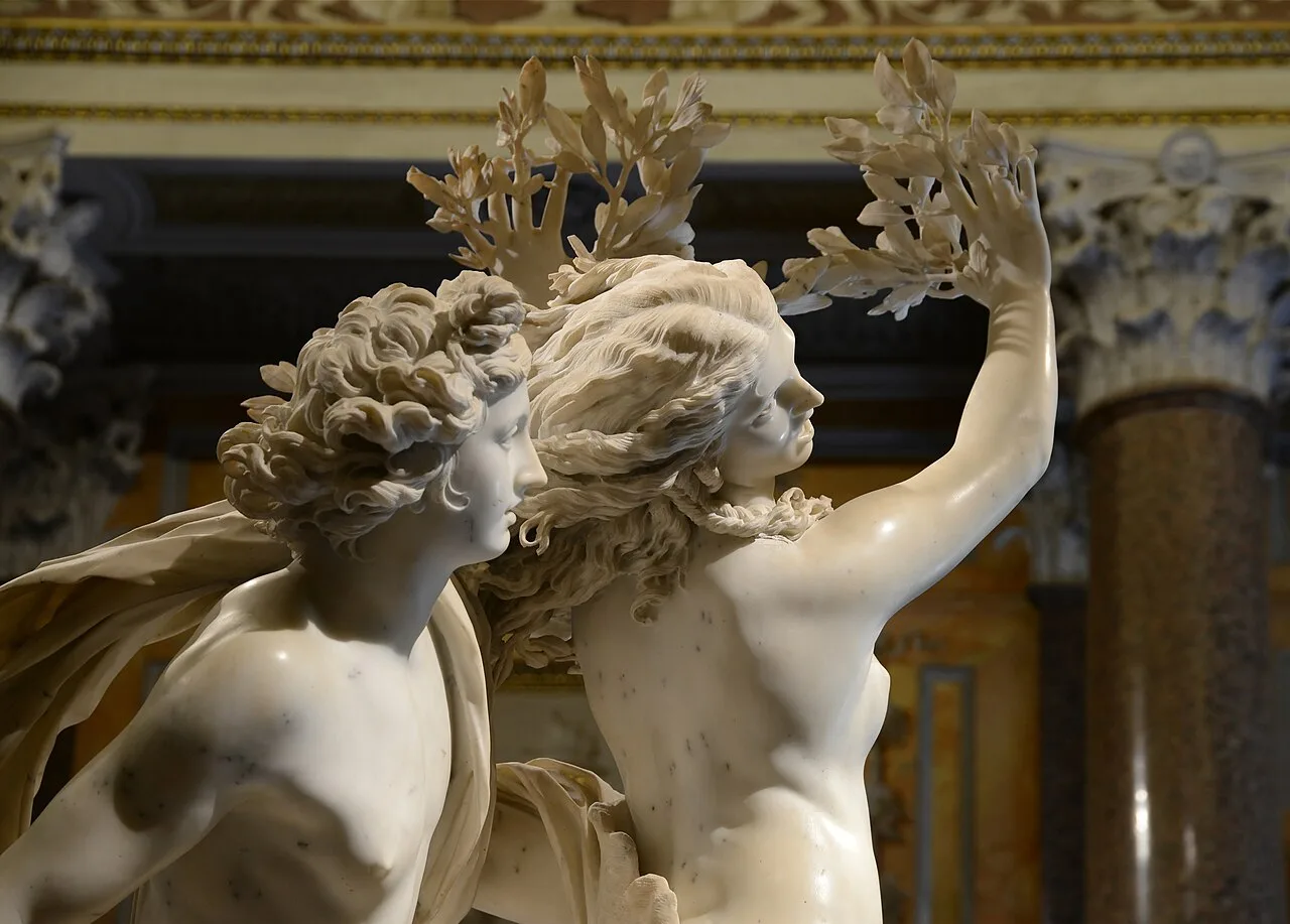 Detail of the sculpture