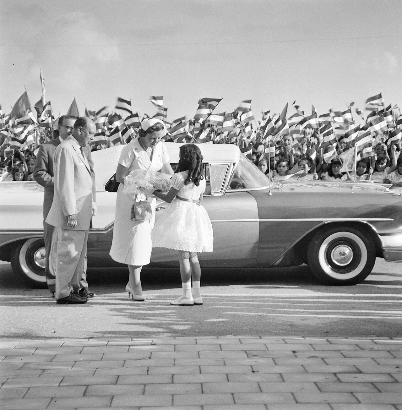 Princess Beatrix in Aruba, 1958