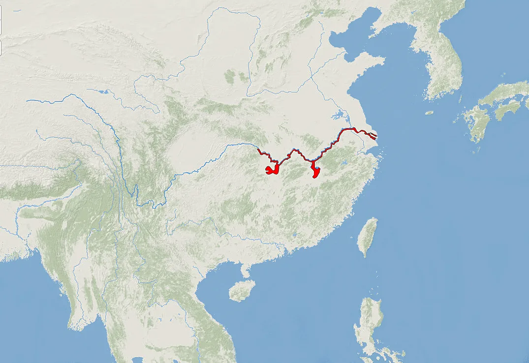 Yangtze Dolphins range