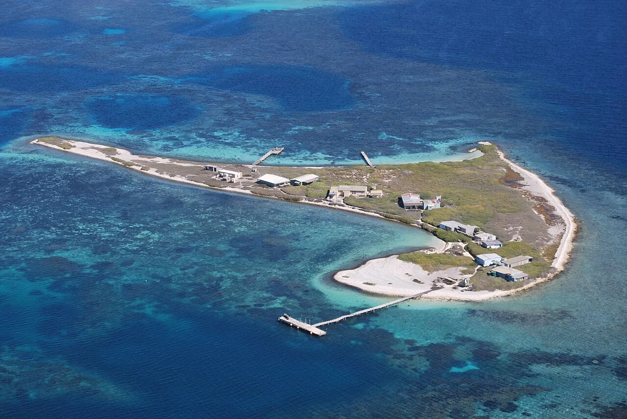 Batavia's Graveyard, now known as Beacon Island, in the Wallabi Group, Abrolhos Islands