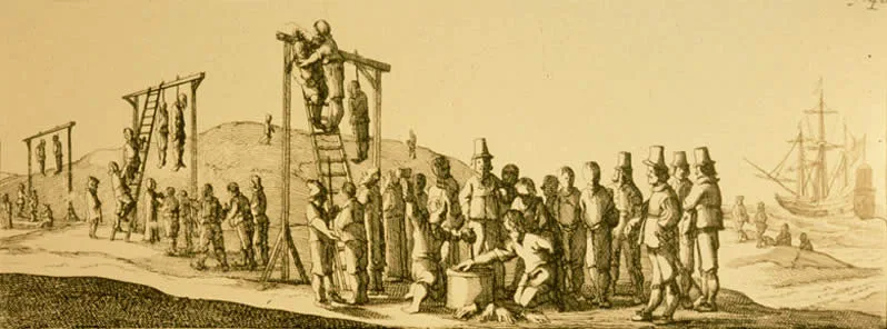 The hangings of the Batavia murderers
