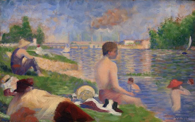 Final study, 1883, now in the Art Institute of Chicago