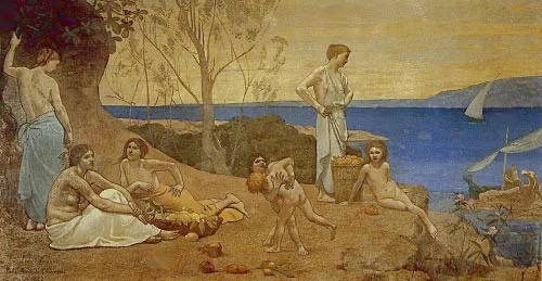 Puvis de Chavannes, Doux Pays, 1882