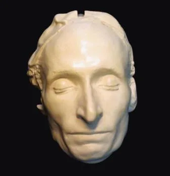 Death mask of Blaise Pascal
