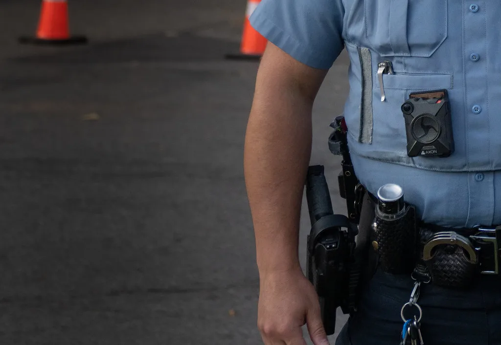 Police body camera example