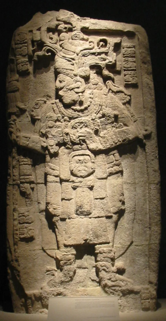 Stela 51, dated to AD 731, depicts Yuknoom Took' K'awiil.[20]