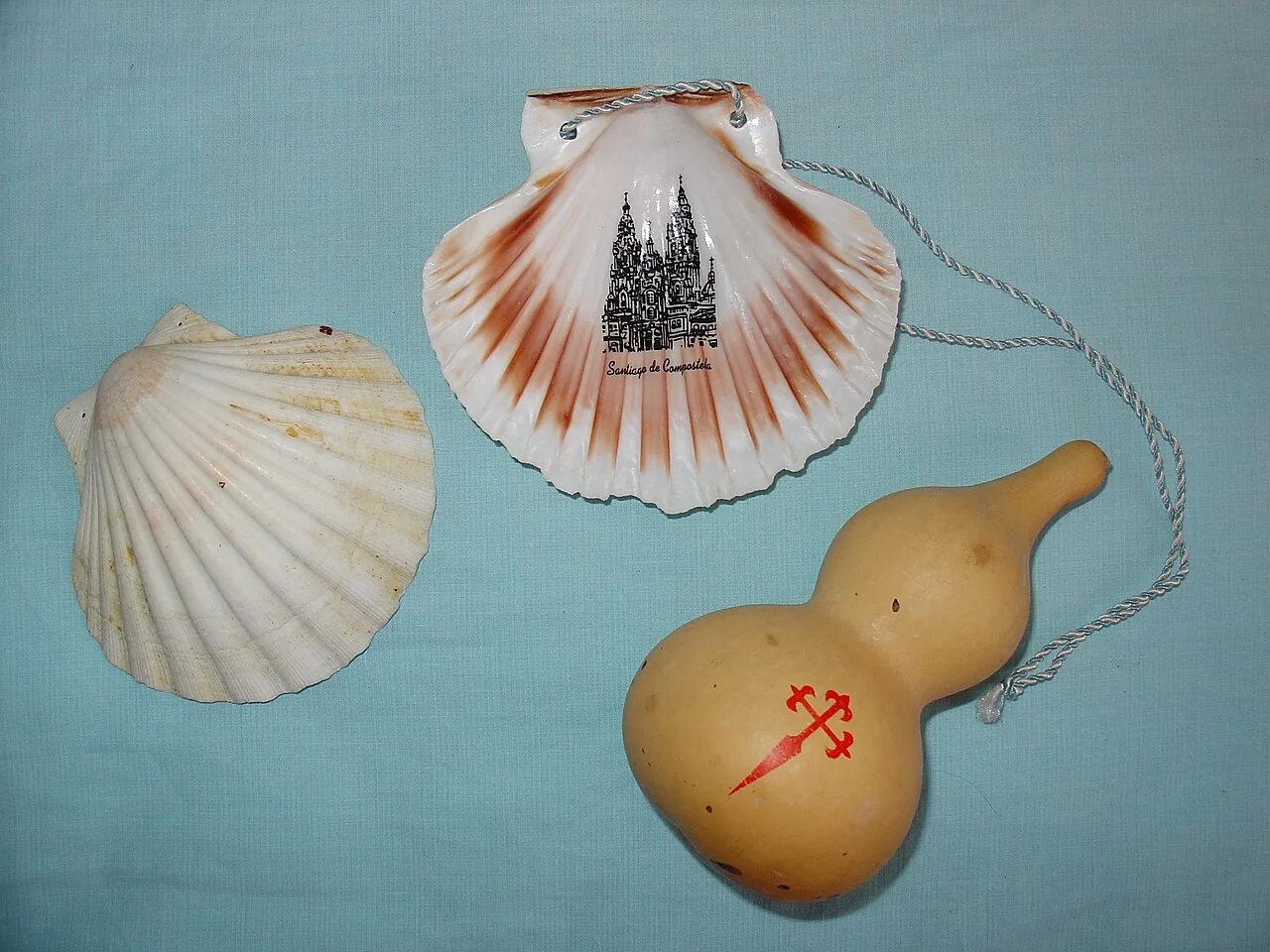 Traditional St James pilgrim accessories