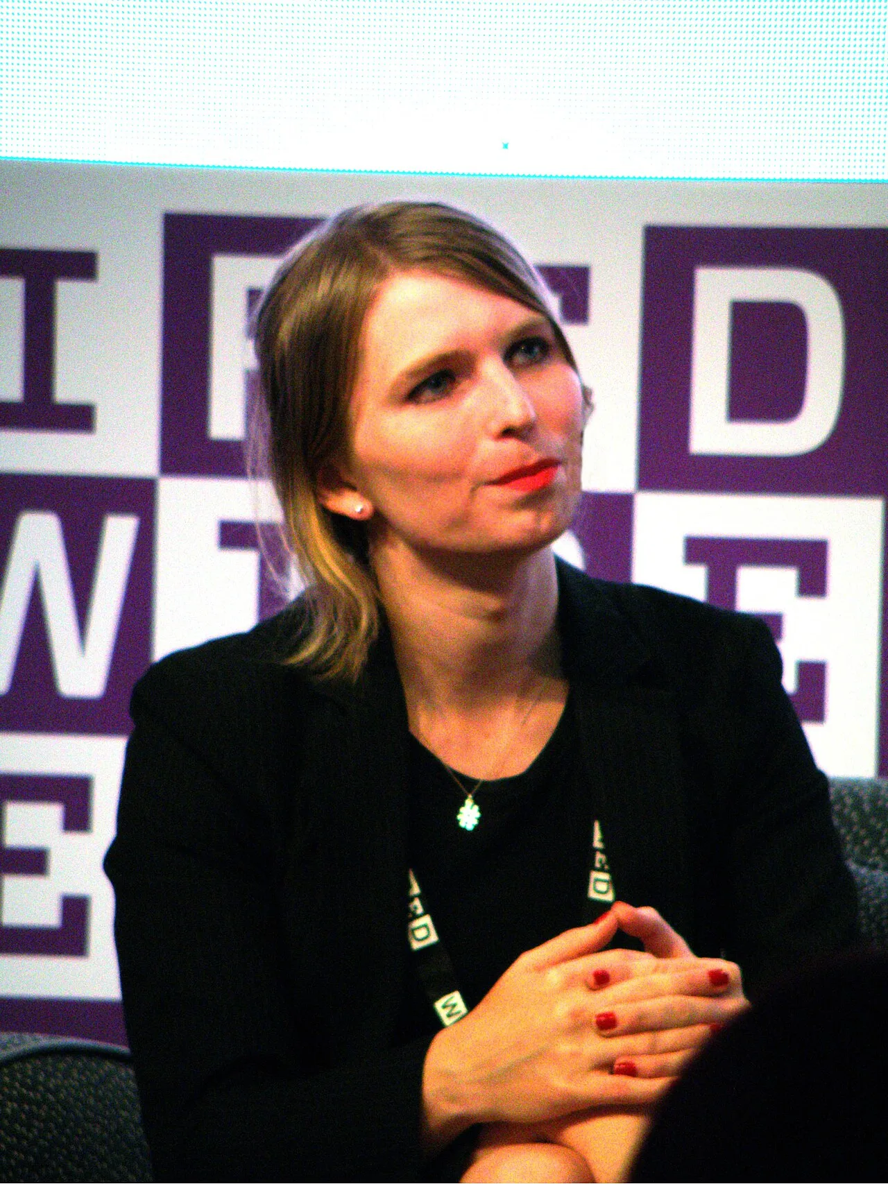 Chelsea Manning interviewed at Wired Next Festival 2018 in Milan