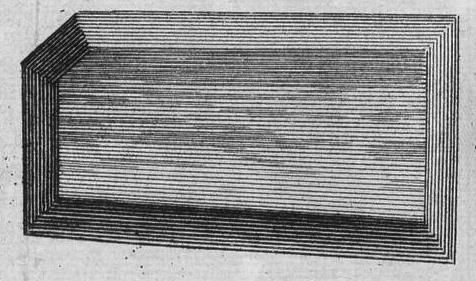 Drawing of the Great Table diamond, by Tavernier, in 1676