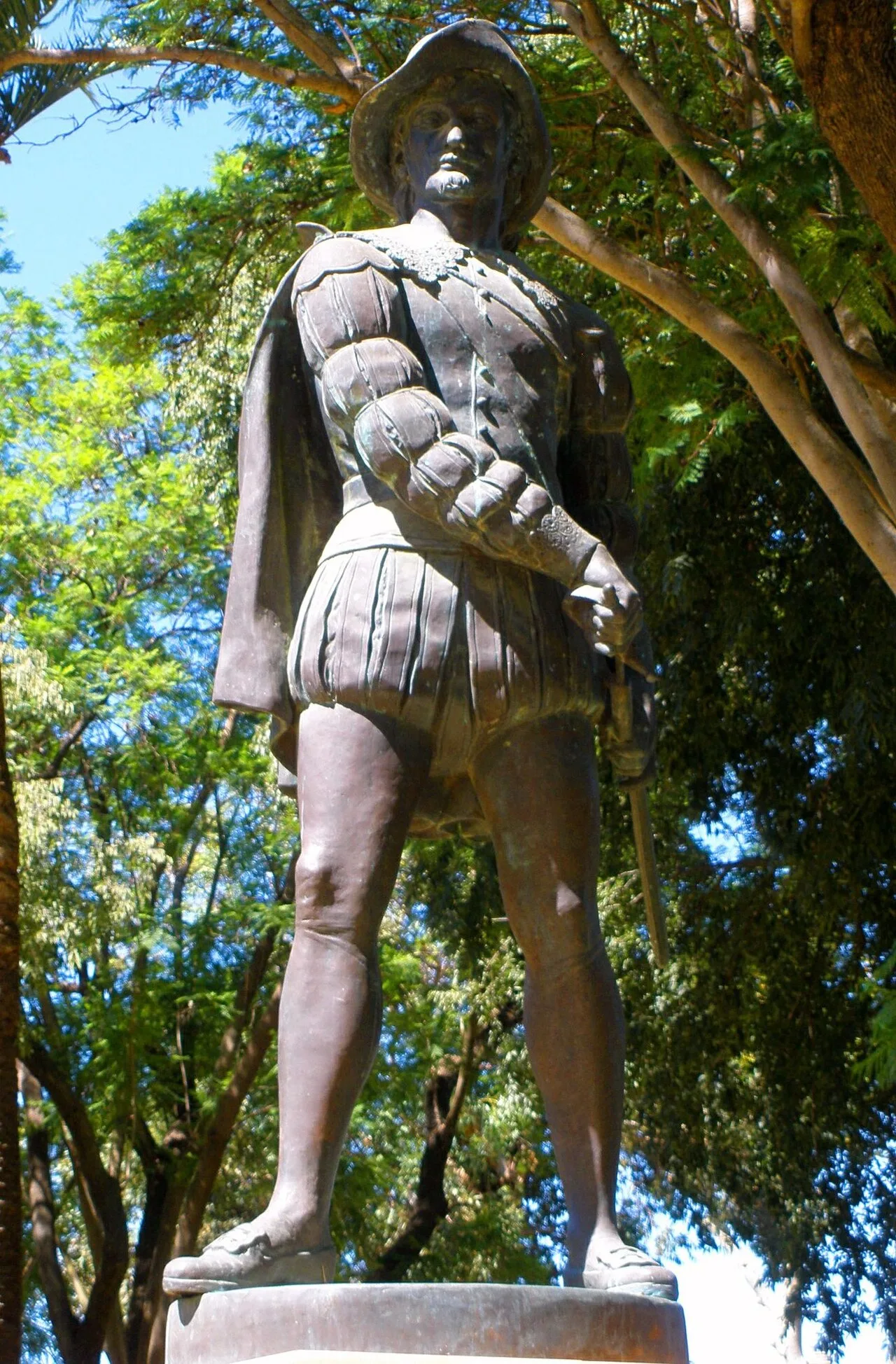 Monument to Don Juan Tenorio in Dos Hermanas, Seville