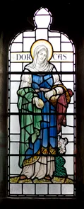 Dorcas Window St. Michael's Parish Church, Mytholmroyd, West Yorkshire