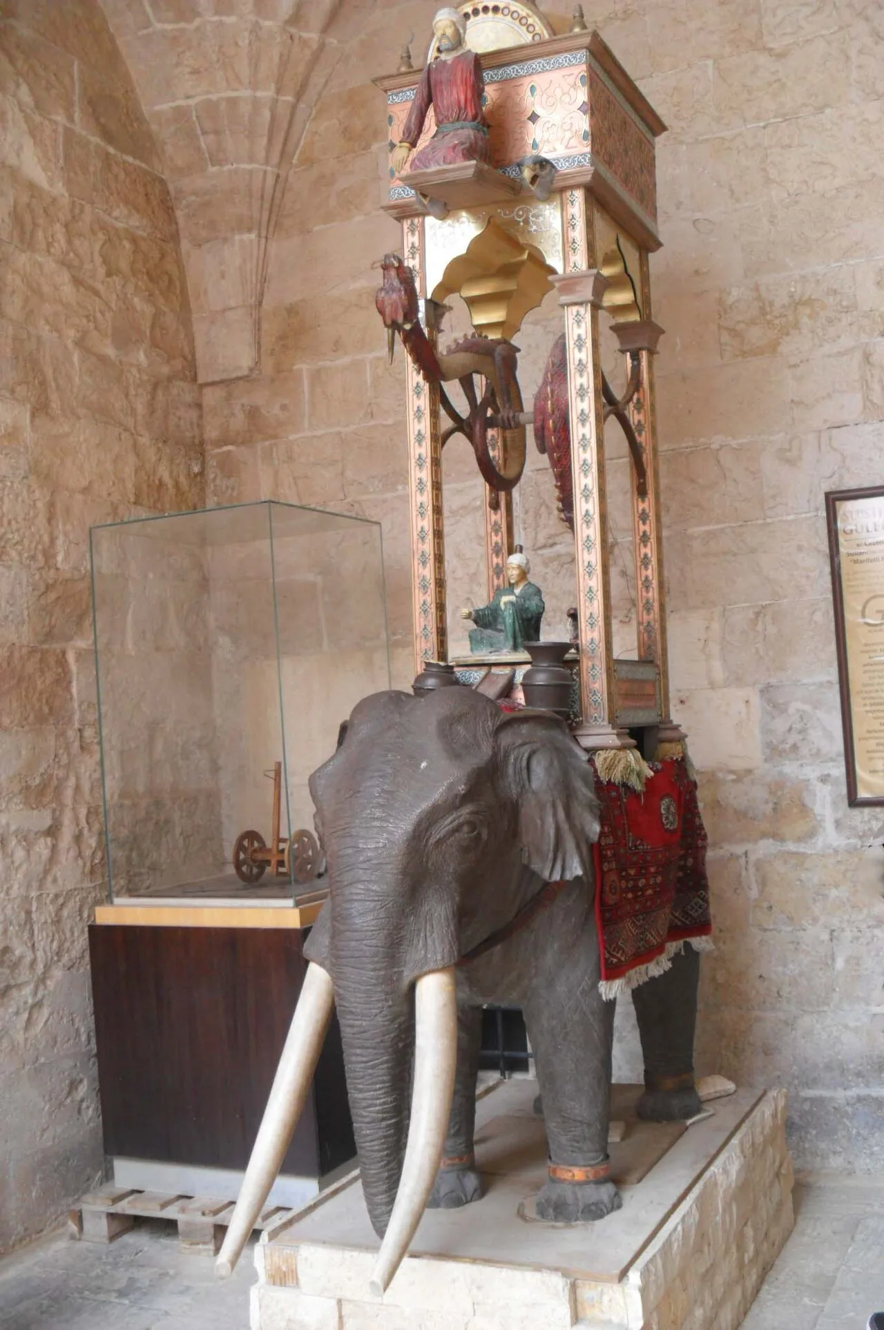A reproduction in Kasımiye Medrese, Mardin, Turkey