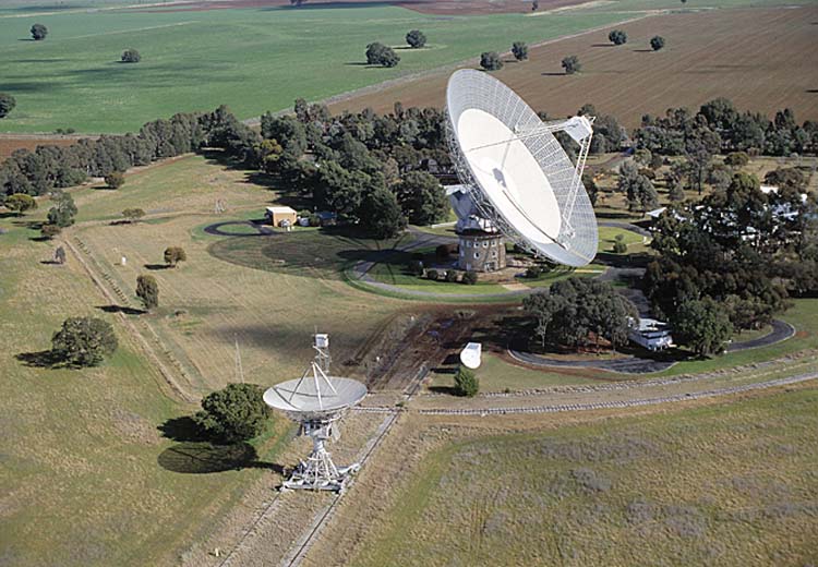 Radio telescopes are often used by SETI projects.