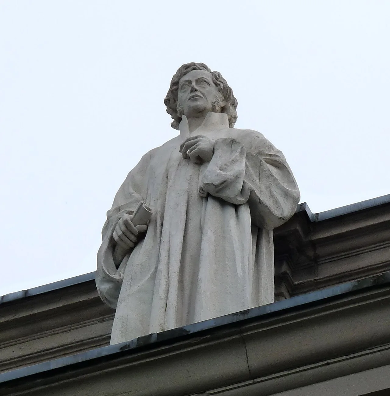 A statue of Schleiermacher at Palais Universitaire in Strasbourg