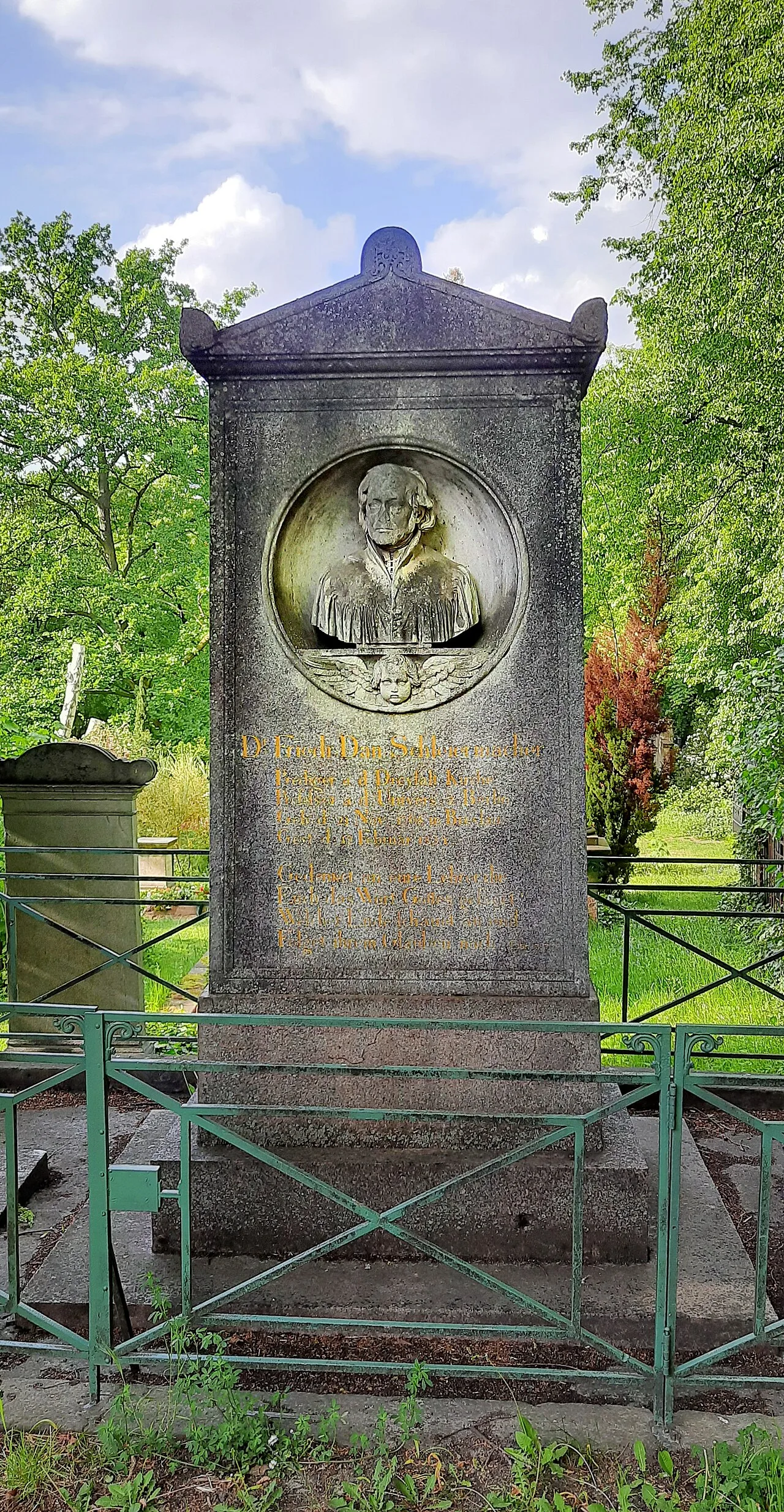 His grave in Berlin