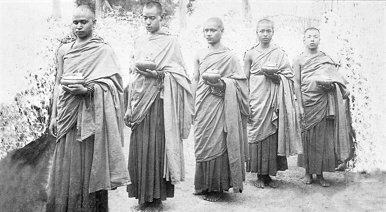 Buddhist monks from Nepal.