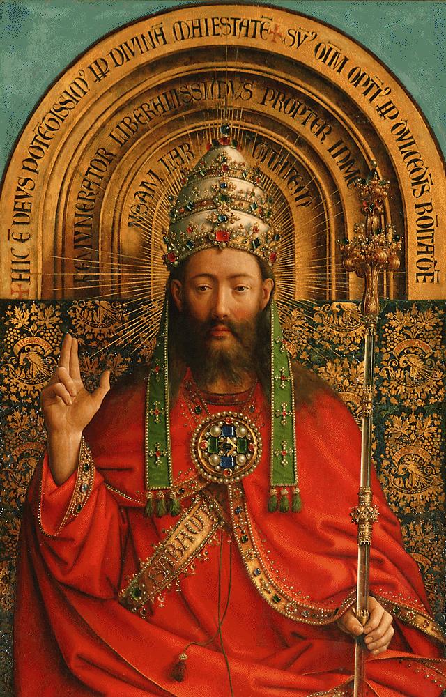 The central figure, usually referred to as "The Almighty"