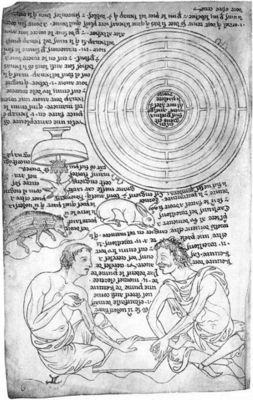 Cardan suspension in Villard de Honnecourt's sketchbook (ca. 1230)