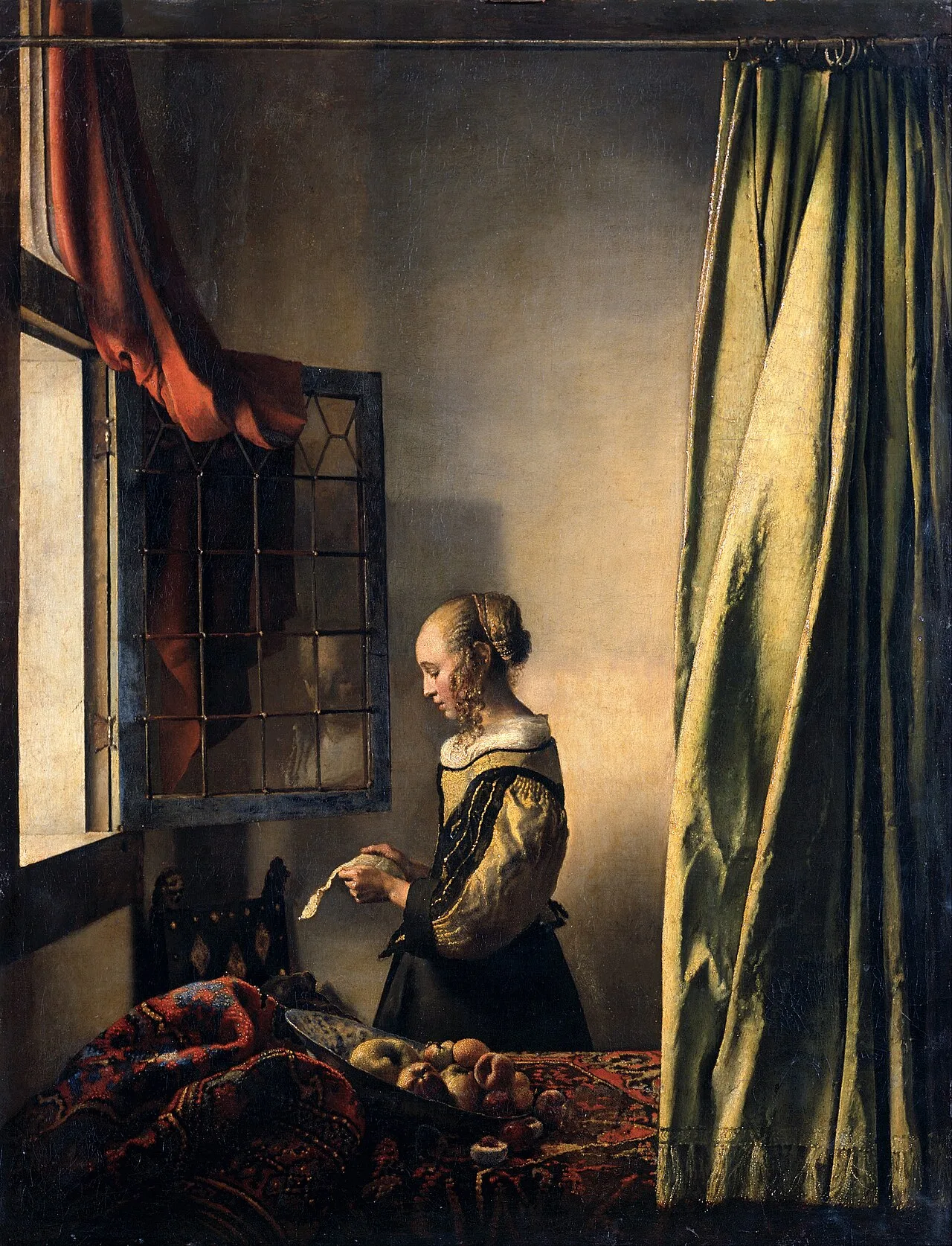Painting as seen prior to 2021 restoration.