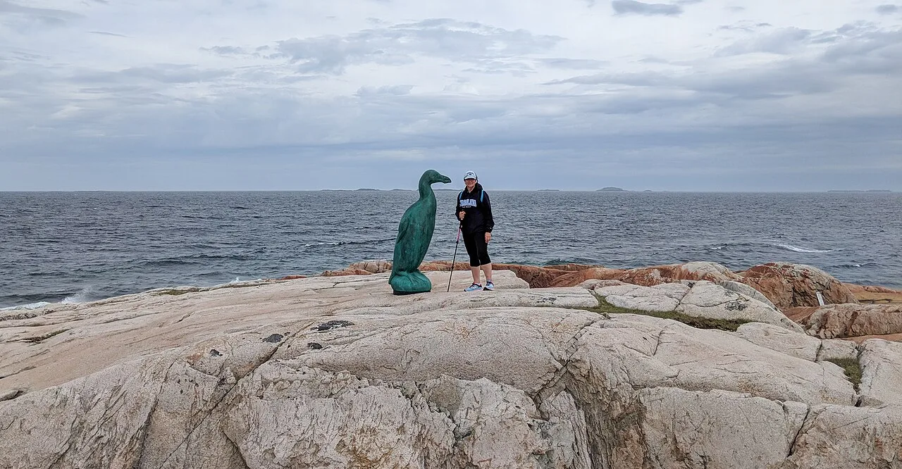 Monument on Fogo Island, Canada
