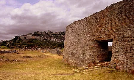 A closeup of Great Zimbabwe ruins, 2006