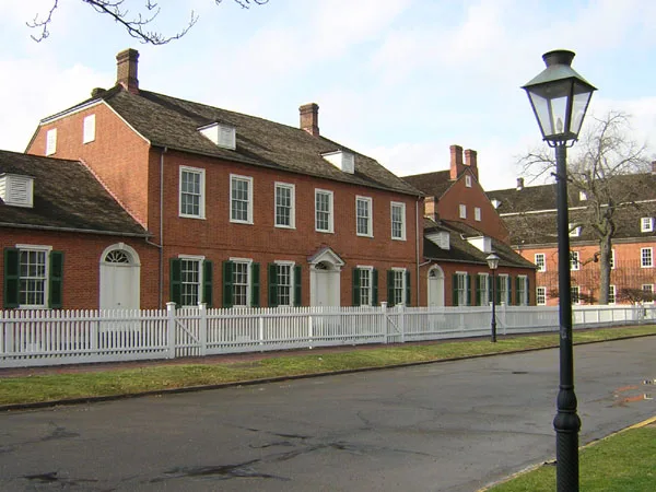 The Rapp house in Old Economy Village, Pennsylvania.