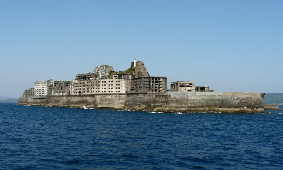 View of the island in 2009