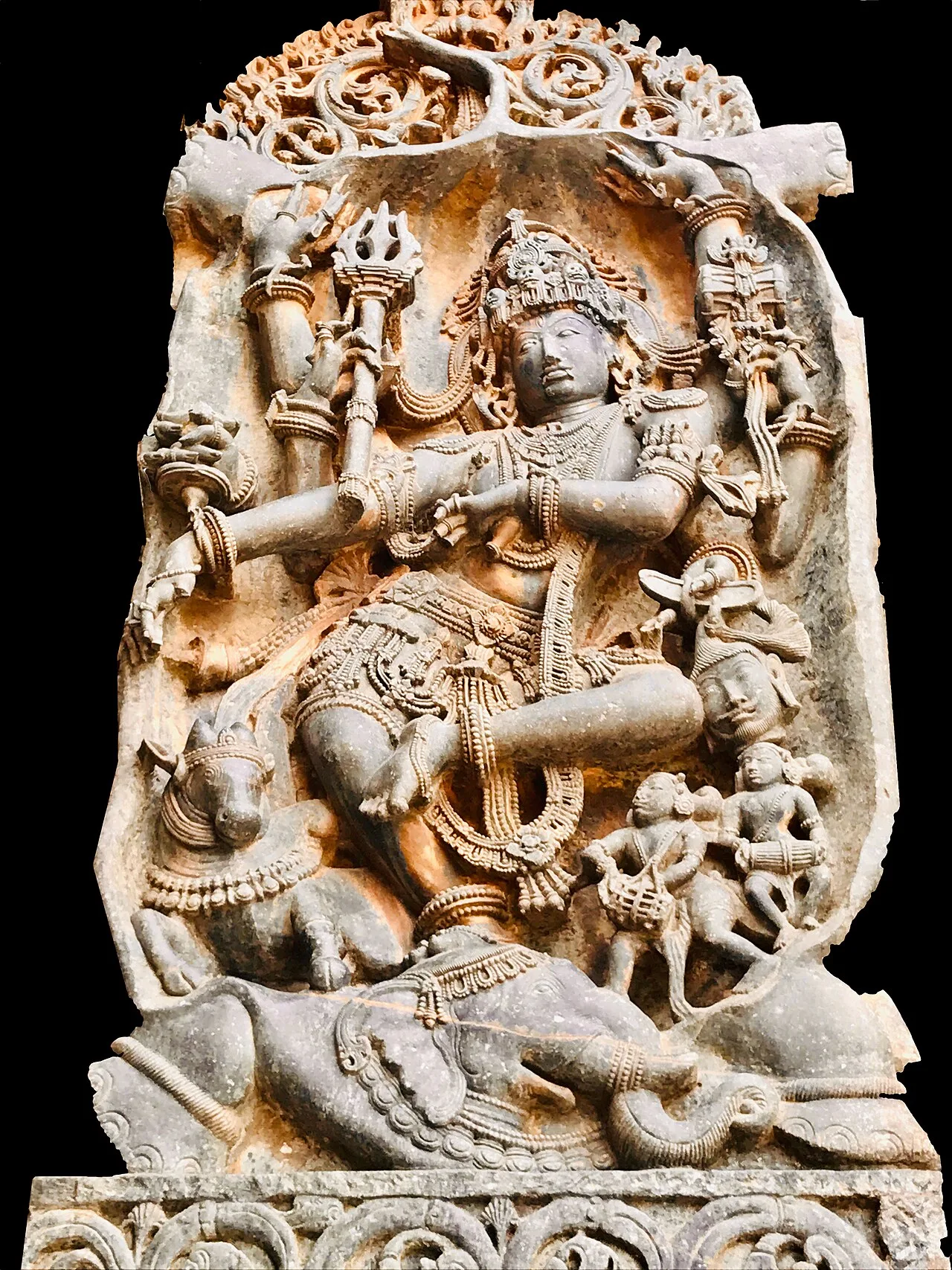 Shiva slays Gajasura