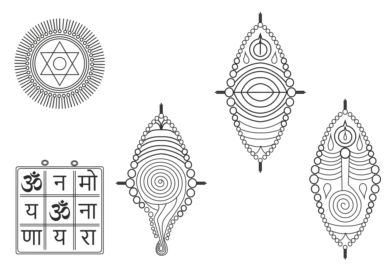 Chakra, Shanka, Gadha, Padma, Narayana