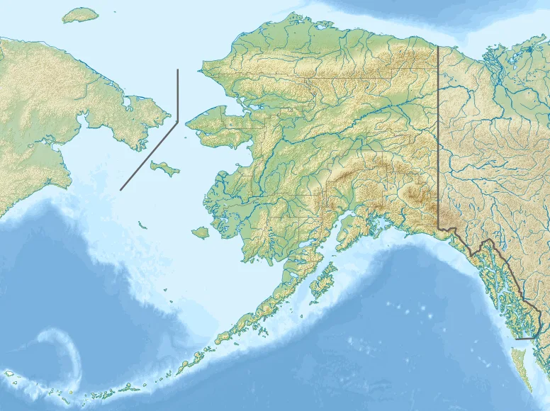 Hubbard Glacier is located in Alaska