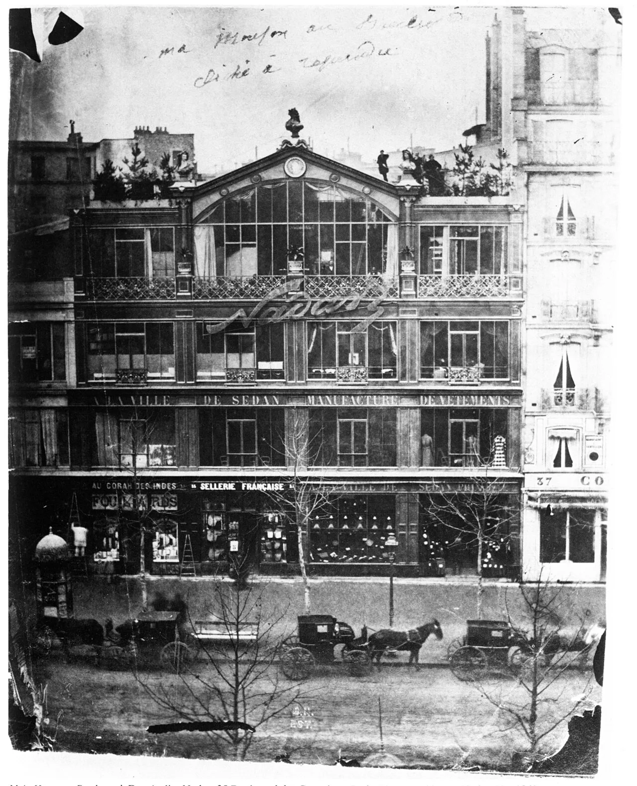 The home of photographer Nadar, where the 1874 exhibition took place