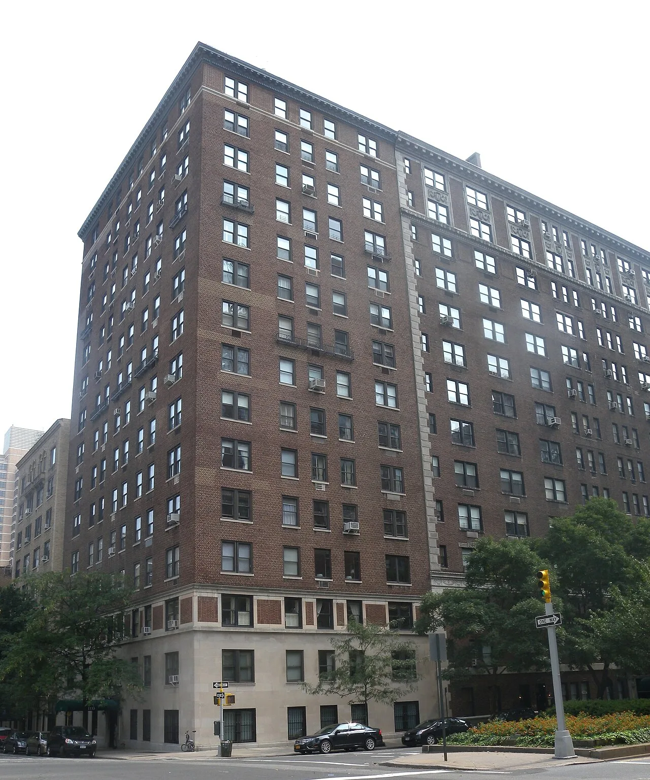 Where Salinger grew up, 1133 Park Avenue in Manhattan