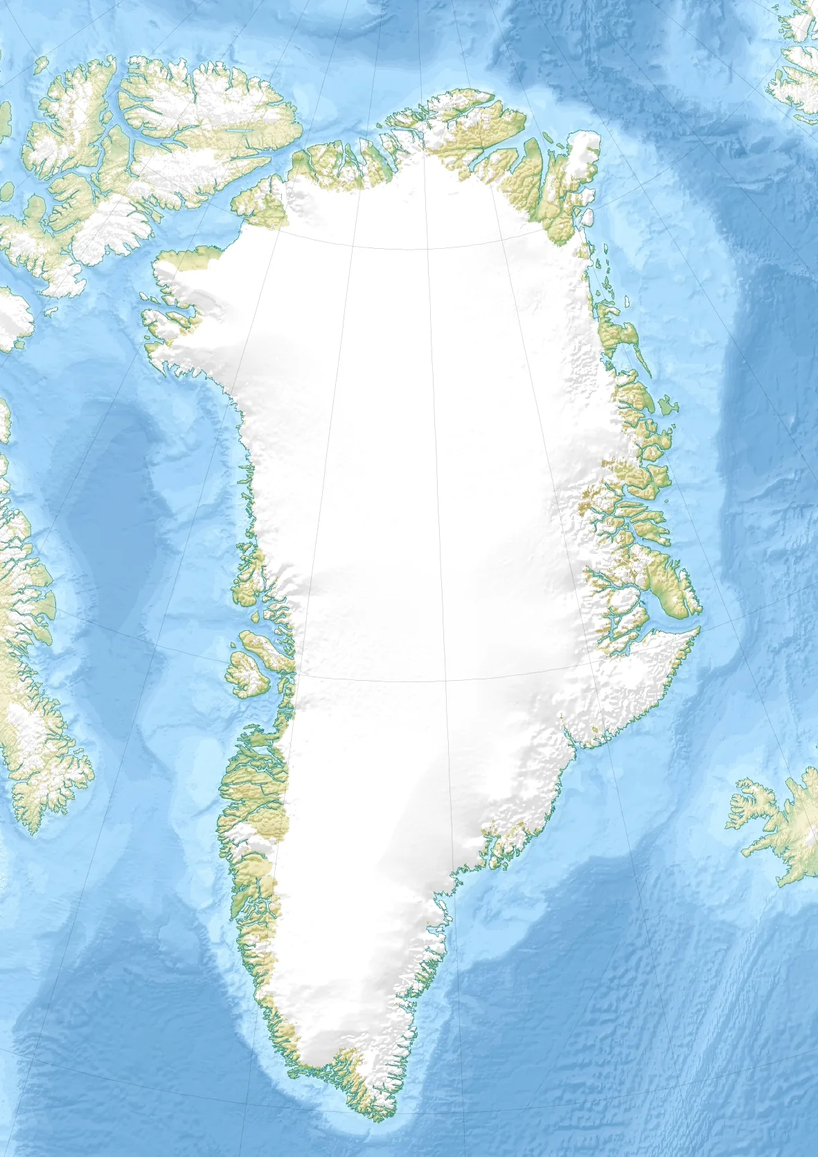 Jakobshavn Glacier is located in Greenland