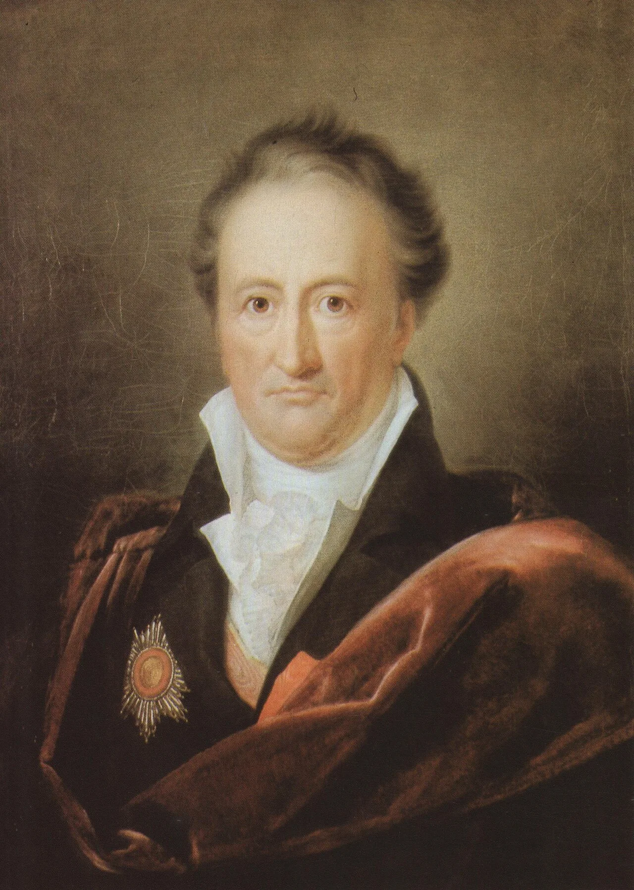 Goethe in 1810. Gerhard von Kügelgen