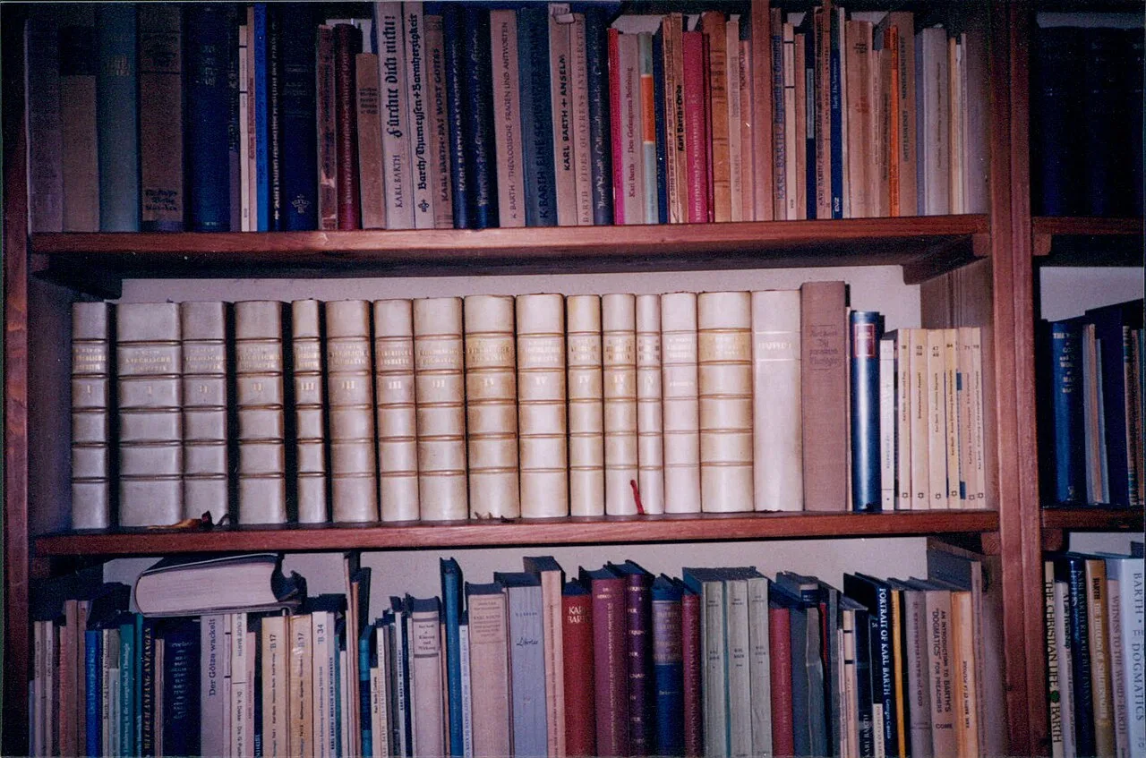 Karl Barth's Kirchliche Dogmatik: The original 'white whale' edition of the Church Dogmatics from Barth's study that fea