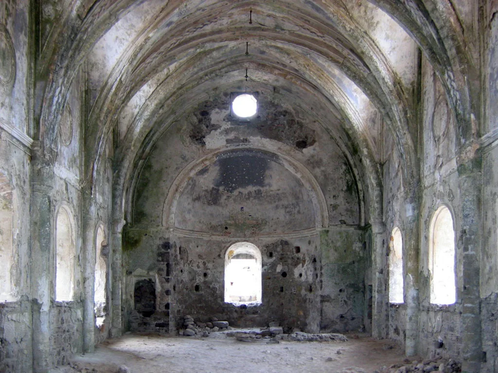 An abandoned church
