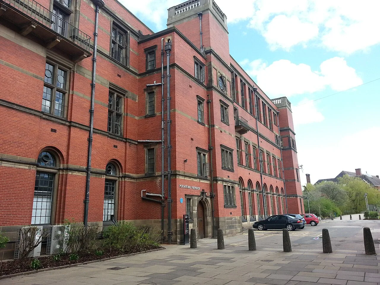 The Poynting Physics building at the University of Birmingham