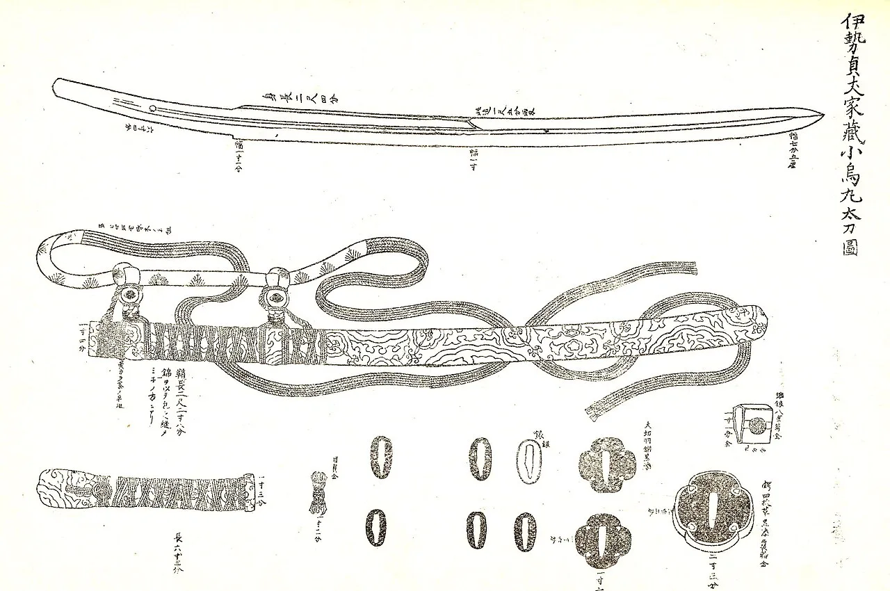 Kogarasu Maru and Koshirae