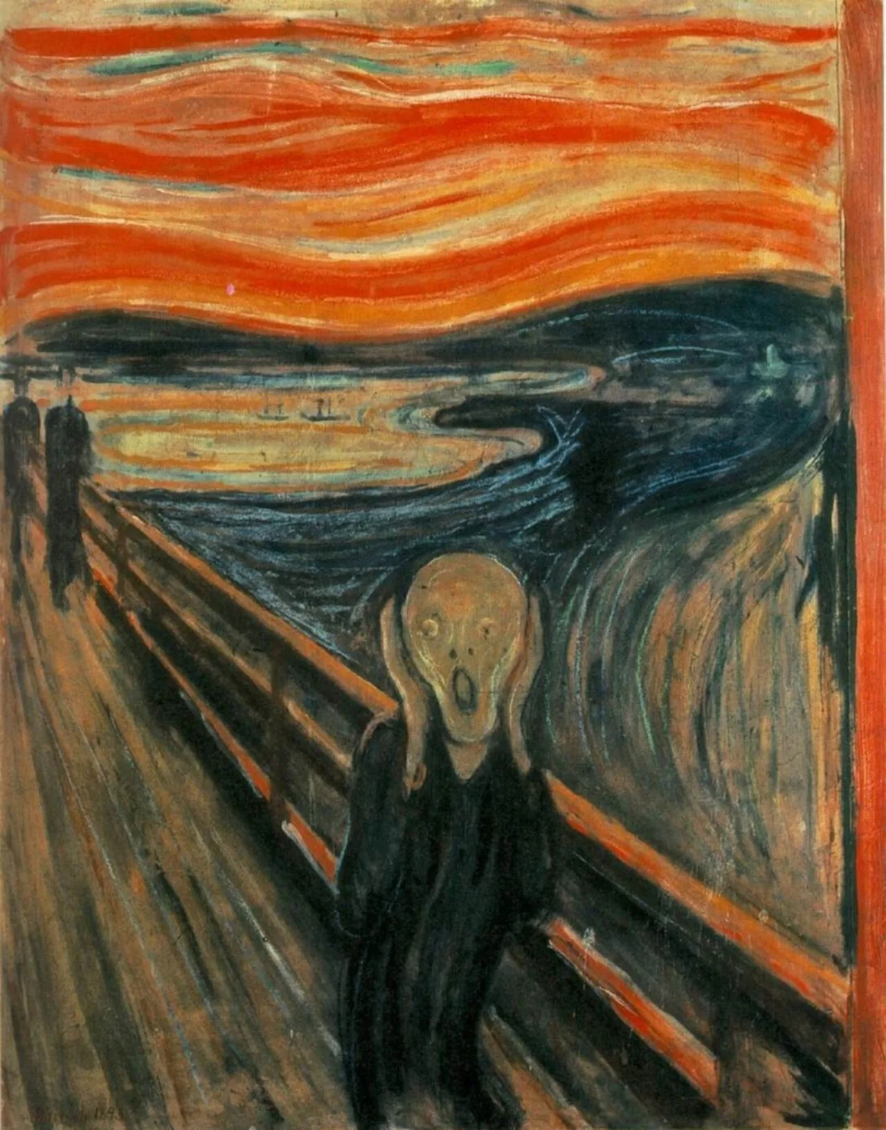 In 2004, an astronomer suggested that the blood-red sky shown in Edvard Munch's famous 1893 painting The Scream depicts