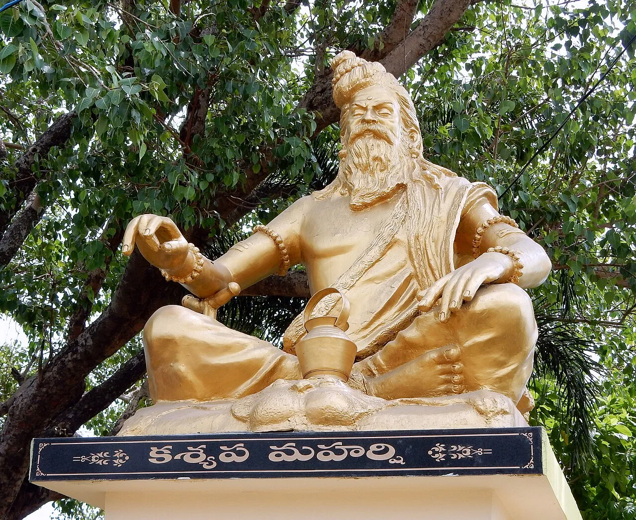 Kashyapa Muni, one of the Saptarishi (Seven Rishis) during the reign of the sixth (and current) Manu, Chakshusha.