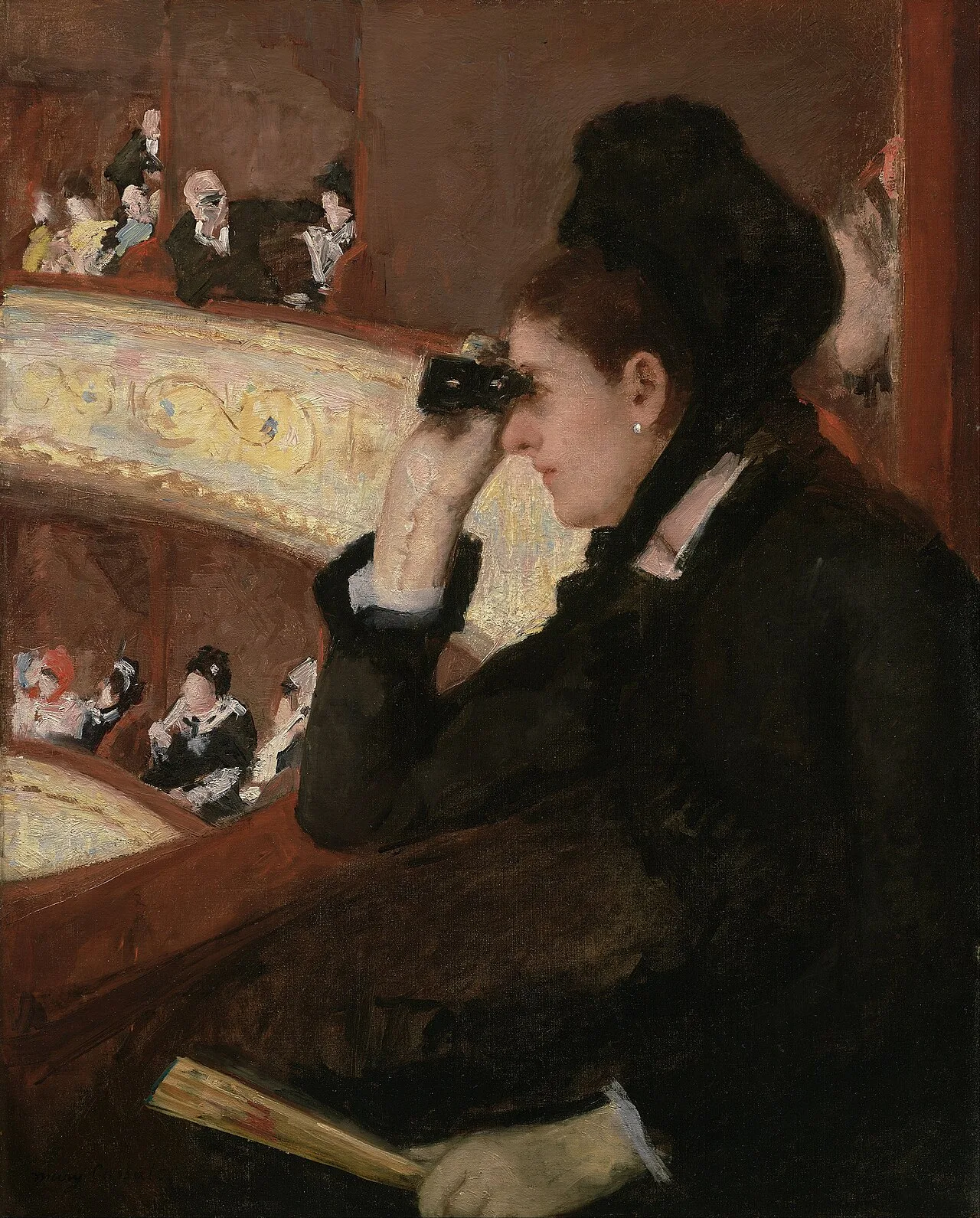 Mary Cassatt, At the Opera, 1878