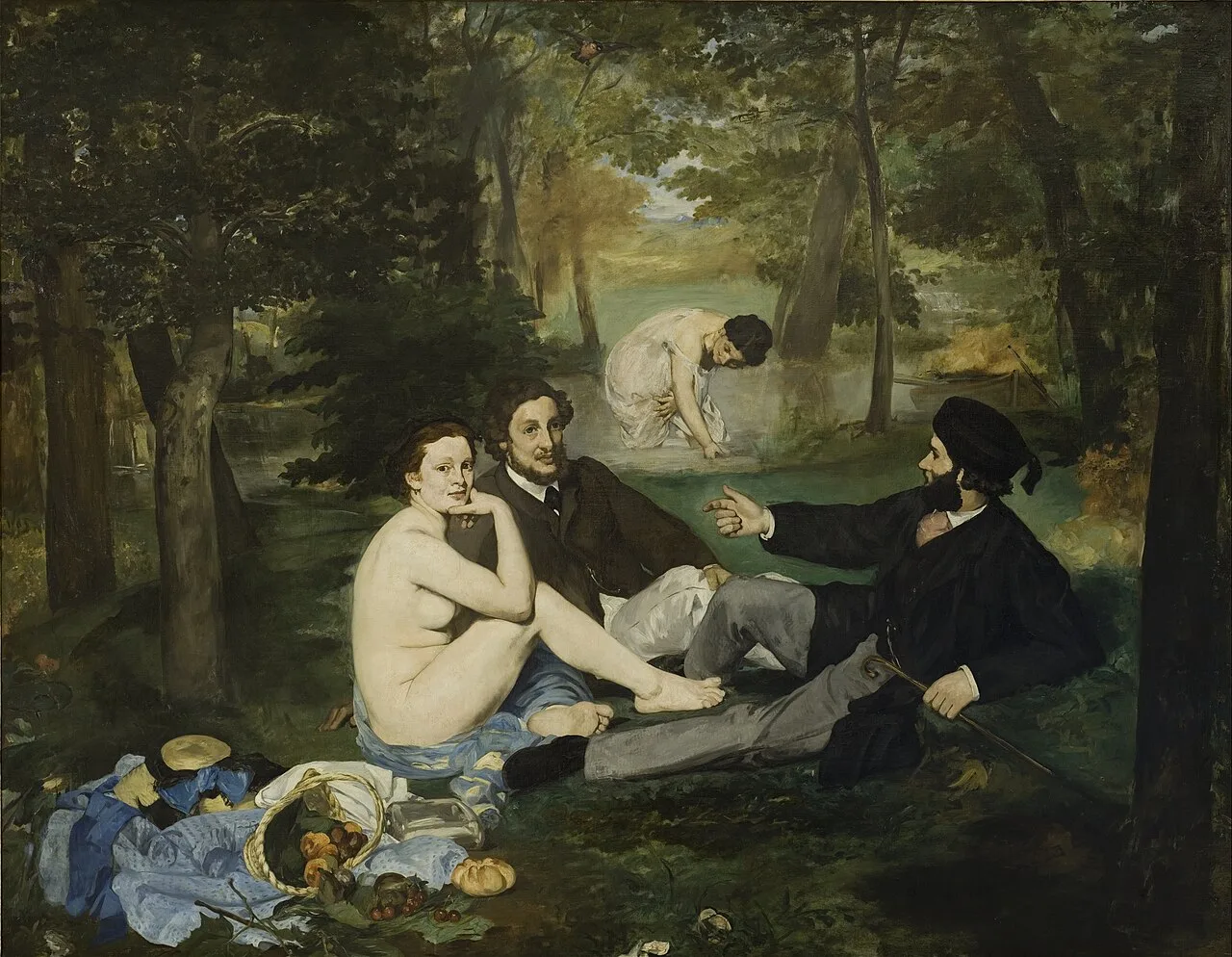 Edouard Manet - Luncheon on the Grass - Google Art Project