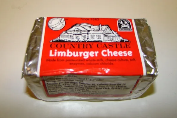 A half-pound (226-gram) package of Limburger