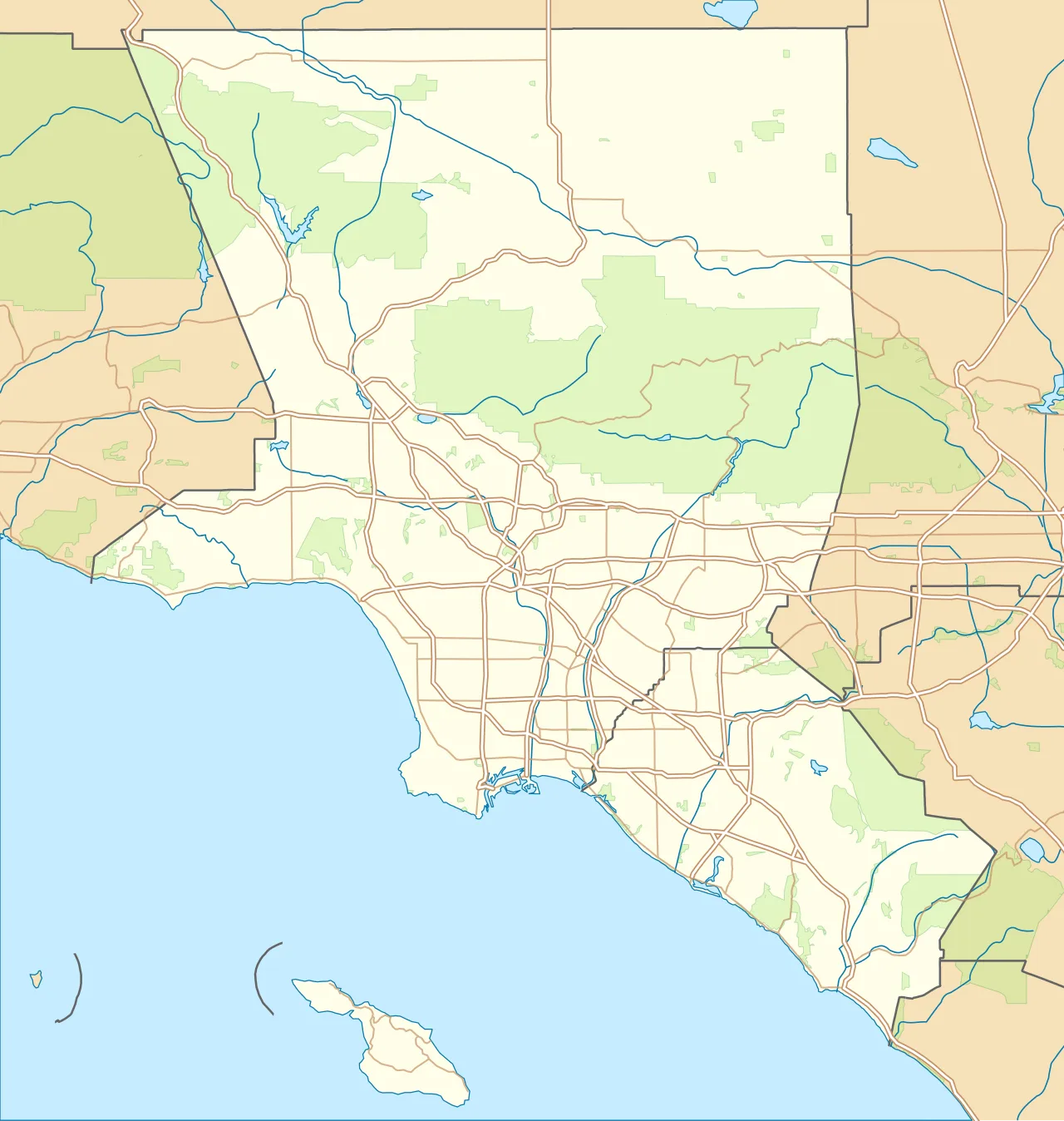 Llano del Rio is located in the Los Angeles metropolitan area